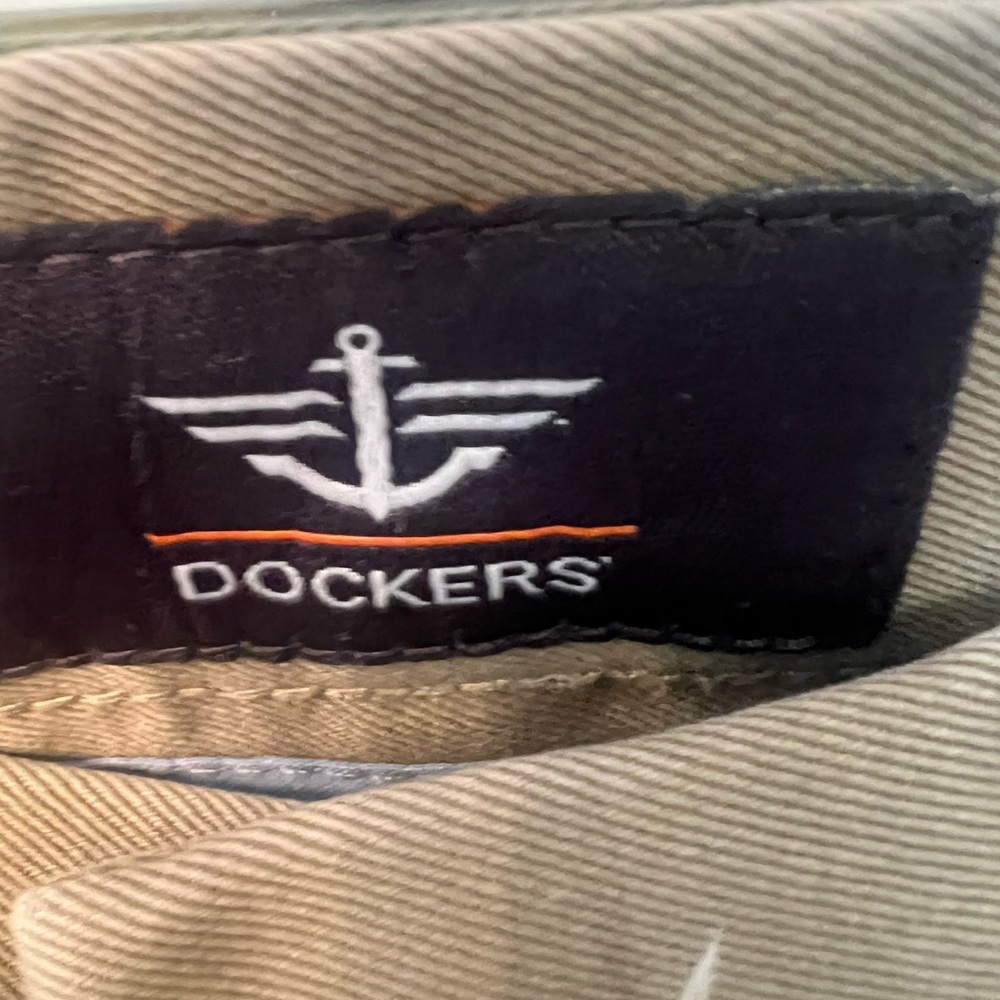 Dockers khakis size 30 x 30 flat front pants pockets - Picture 4 of 10